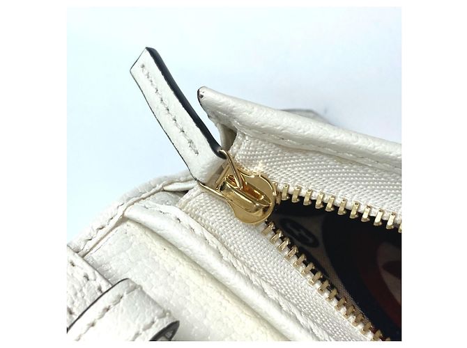 Portafoglio bi-fold Gucci Adidas in pelle nero e bianco - vista 14
