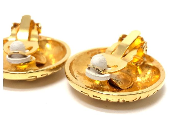 Orecchini rotondi Mademoiselle Vintage di Chanel D'oro - vista 10