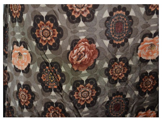 Maliparmi gemustertes Viscose Kleid - Ansicht 2