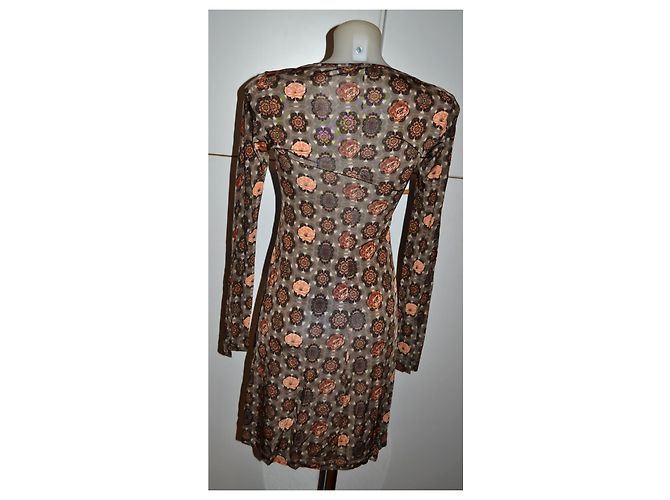 Maliparmi gemustertes Viscose Kleid - Ansicht 4