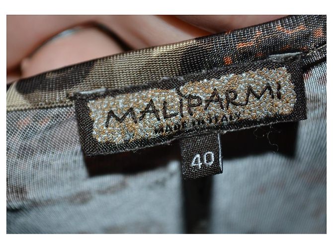 Maliparmi gemustertes Viscose Kleid - Ansicht 5
