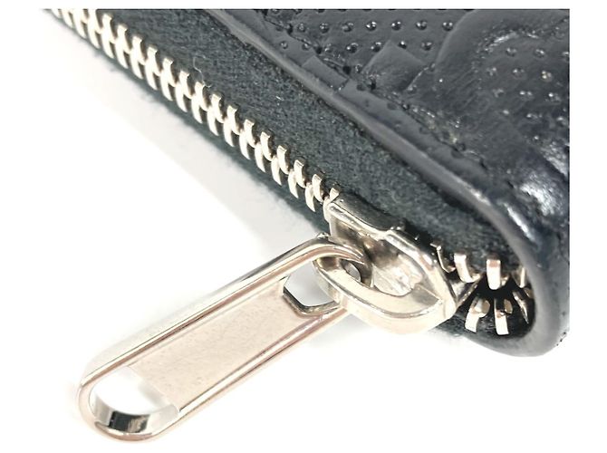 Cartera Larga Gucci GG Embosada Negro - vista 5
