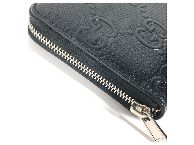 Cartera Larga Gucci GG Embosada Negro - vista 6