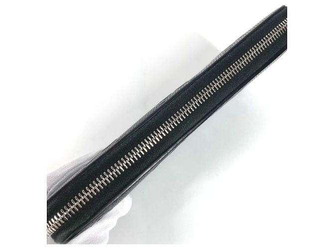Cartera Larga Gucci GG Embosada Negro - vista 9