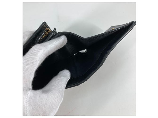 Billetera Compacta Marmont GG Supreme de Gucci Negro Beige - vista 8