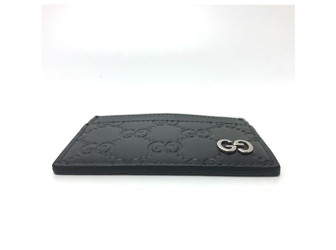 Gucci Shima Leather Card Case Black - view 4
