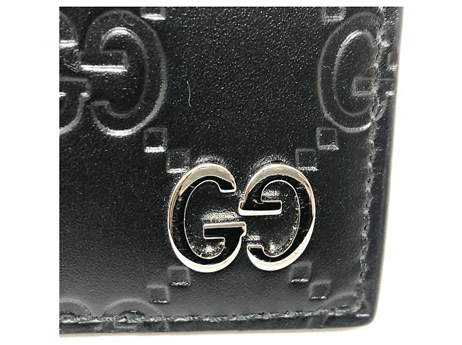 Gucci Shima Leather Card Case Black - view 8