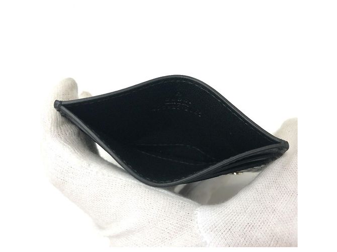 Gucci Shima Leather Card Case Black - view 9