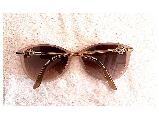 Gafas de sol Versace 4251 Marrón Acetato Castaño Beige - vista 5