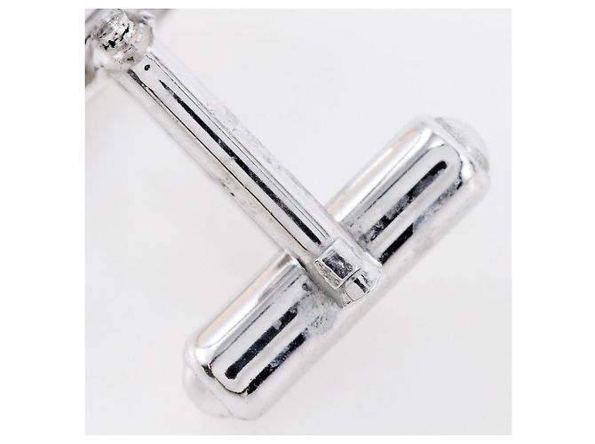 Alfred Dunhill Set di gemelli e spilla per cravatta d Logo Dunhill Set di accessori in metallo Argento - vista 10