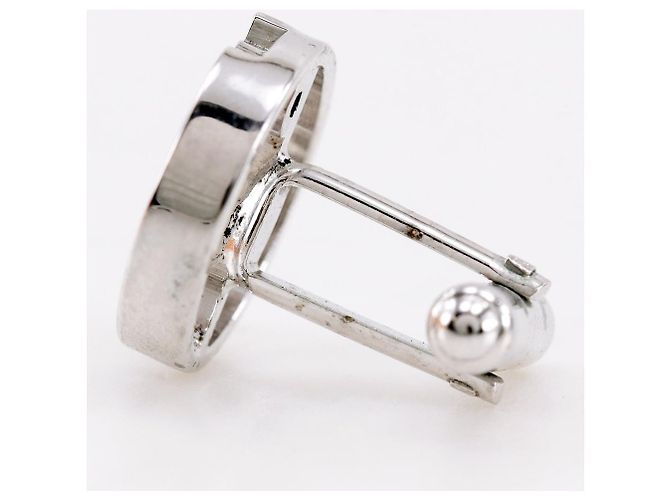 Alfred Dunhill Set di gemelli e spilla per cravatta d Logo Dunhill Set di accessori in metallo Argento - vista 8