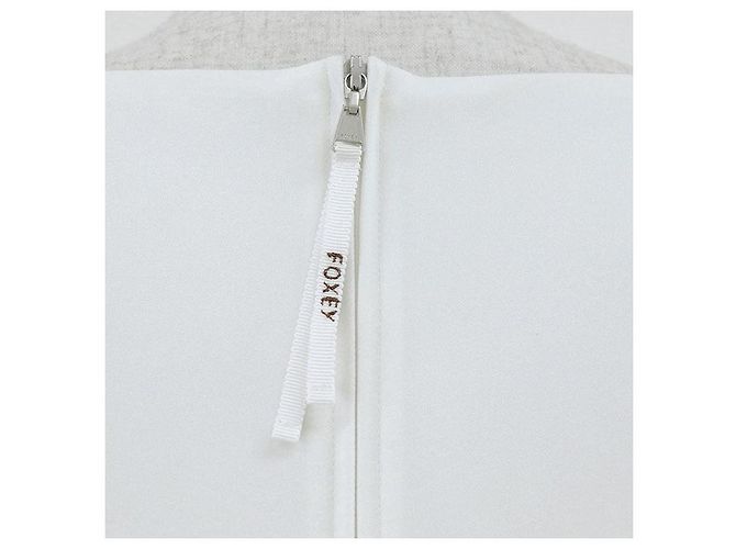 Autre Marque Twinkle Polyester Bluse FOXEY NEW YORK Weiß Aus weiß - Ansicht 7