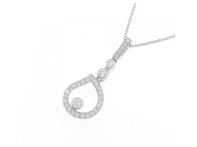 Autre Marque Collana in diamante in oro bianco Au750 Argento - vista 3