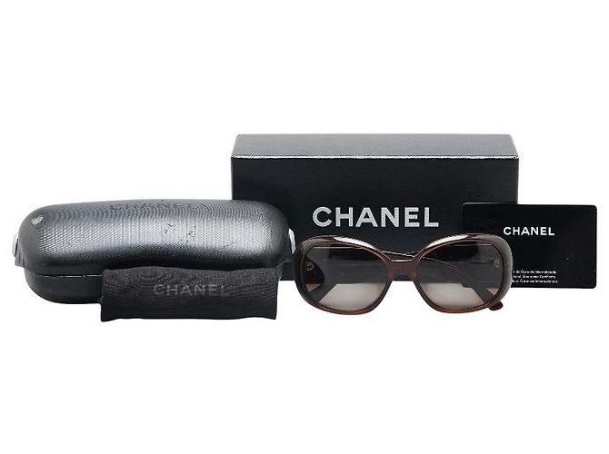 Timeless Gafas de sol Camelia Chanel Castaño - vista 8