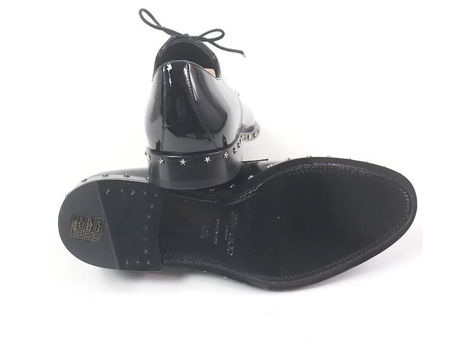 Lackleder-Abend Schuhe mit Sternnieten von Jimmy Choo Schwarz - Ansicht 5