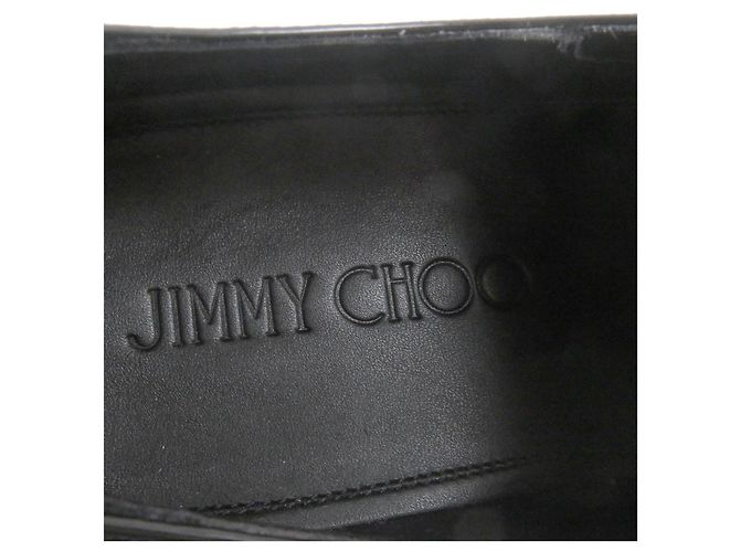 Lackleder-Abend Schuhe mit Sternnieten von Jimmy Choo Schwarz - Ansicht 8