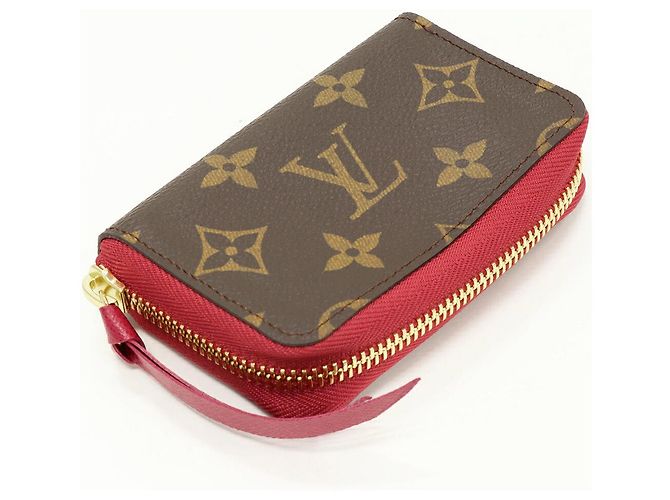 Estuche para tarjetas y monedas Multicartes Monogram Louis Vuitton Rosa Fucsia - vista 2