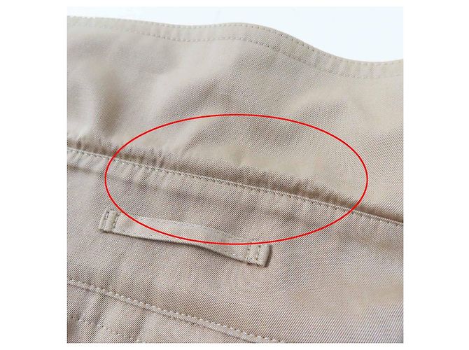 Gabardina de Algodón Burberry Londres Beige - vista 15
