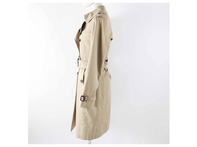 Gabardina de Algodón Burberry Londres Beige - vista 3