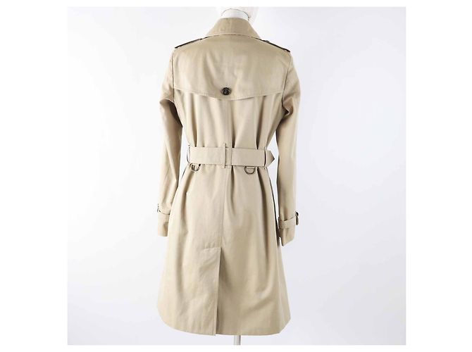 Gabardina de Algodón Burberry Londres Beige - vista 4