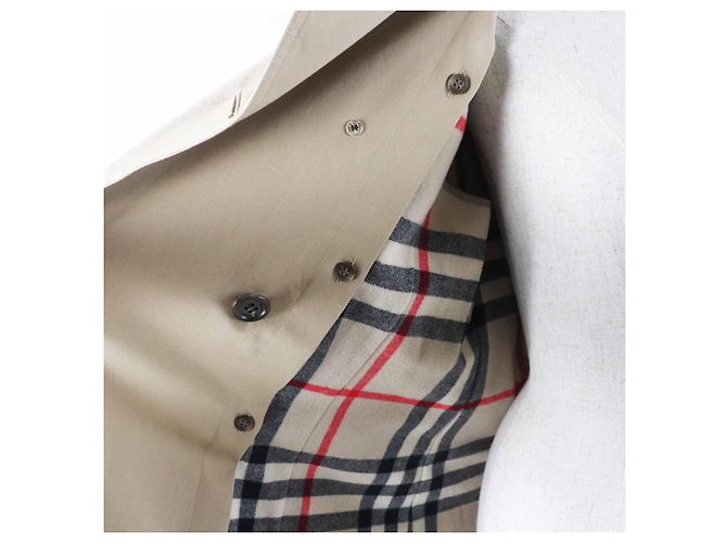 Gabardina de Algodón Burberry Londres Beige - vista 5
