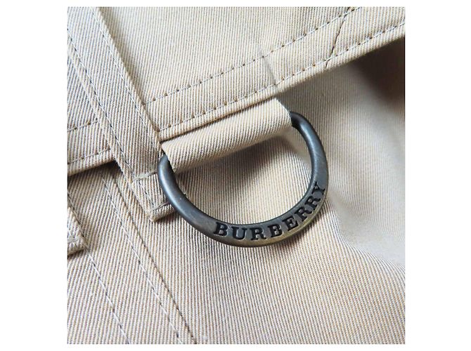 Gabardina de Algodón Burberry Londres Beige - vista 9