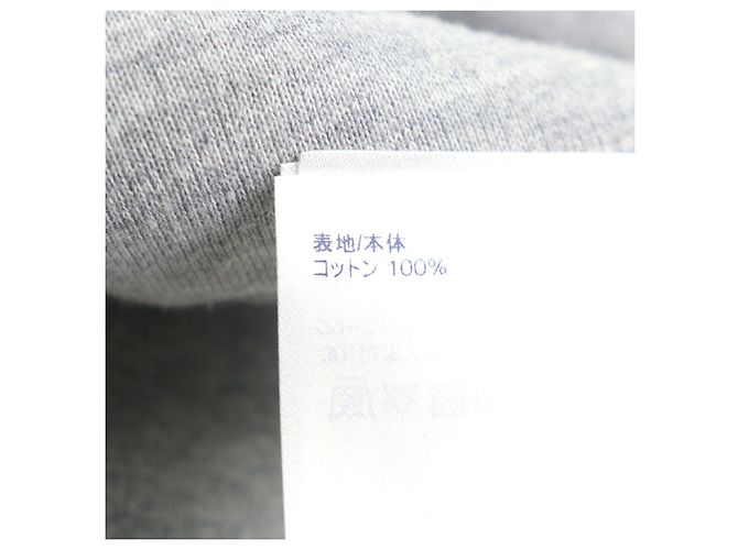 Sudadera de algodón con estampado de logo HLY68W de Louis Vuitton Gris - vista 10