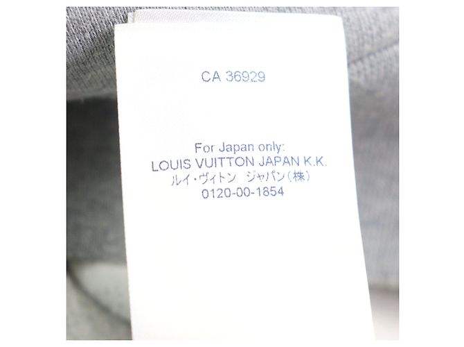 Sudadera de algodón con estampado de logo HLY68W de Louis Vuitton Gris - vista 11