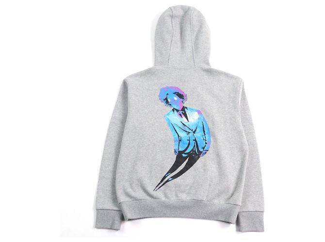 Sudadera de algodón con estampado de logo HLY68W de Louis Vuitton Gris - vista 3
