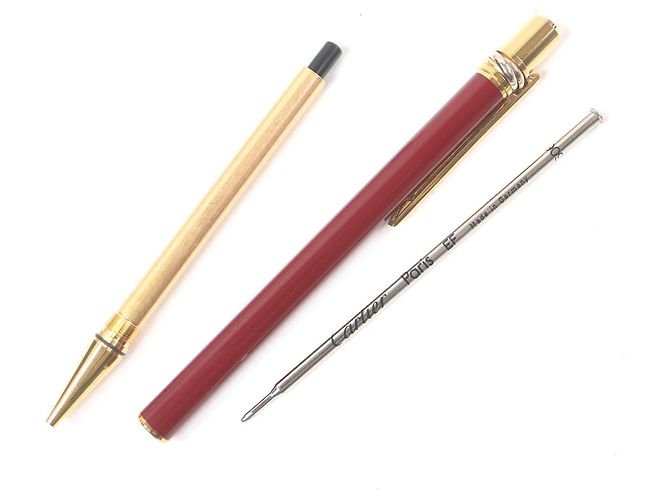 Bolígrafo Double C Trinity de Cartier Castaño - vista 3