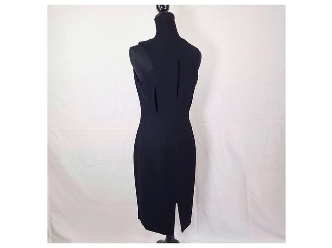 Schwarzes Cut-out-Kleid von Gianni Versace - Ansicht 2