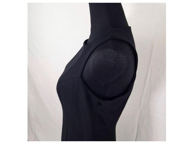 Schwarzes Cut-out-Kleid von Gianni Versace - Ansicht 8
