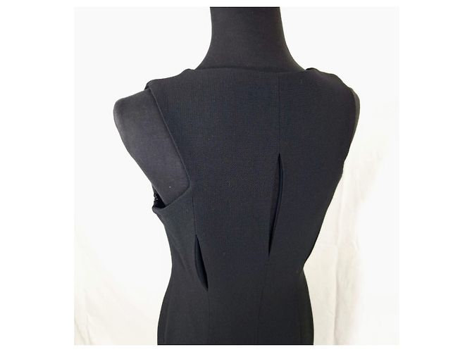 Schwarzes Cut-out-Kleid von Gianni Versace - Ansicht 9
