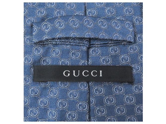 Gucci Silk Tie Blue Light blue - view 6