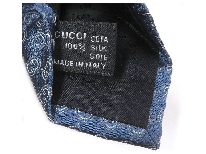 Gucci Silk Tie Blue Light blue - view 7
