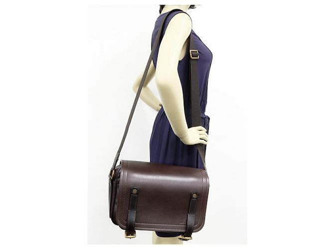 Borsa a Spalla Utah Reporter Louis Vuitton Marrone - vista 2