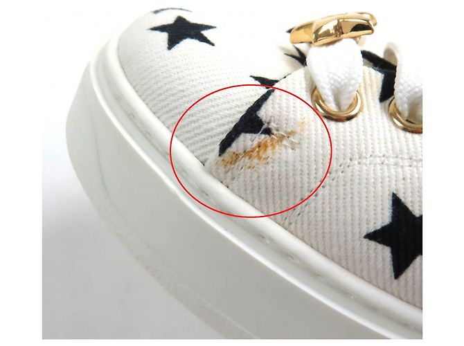 Baskets en cuir Monogram Time Out de Louis Vuitton Blanc - vue 16