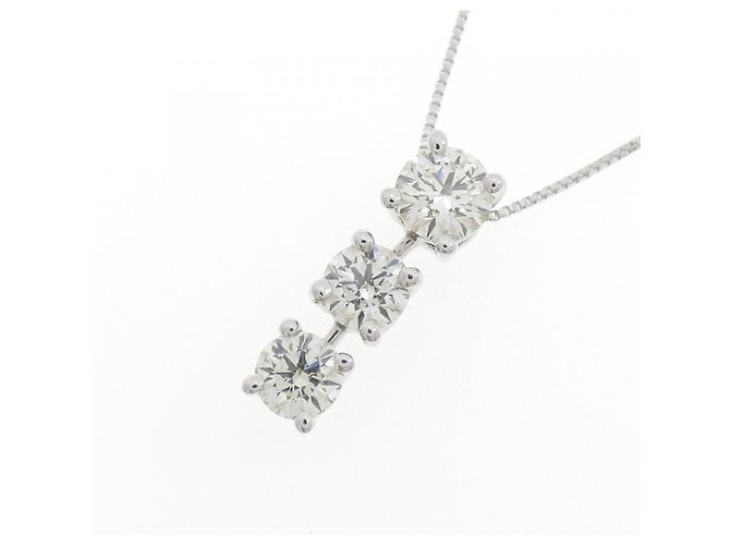 Autre Marque Collana in Au750 con Diamanti Argento - vista 3