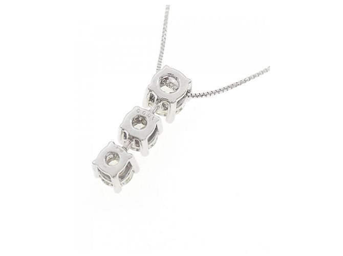 Autre Marque Collana in Au750 con Diamanti Argento - vista 4