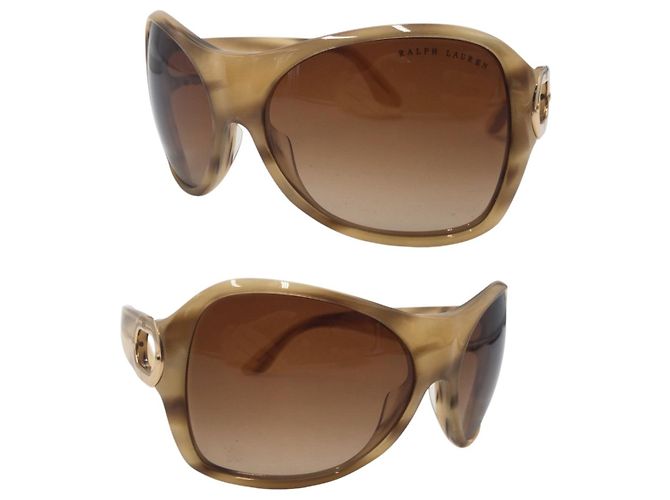 Occhiali da sole Farfalla Ralph Lauren Marrone - vista 5