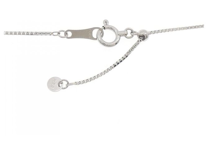 Autre Marque Collana in diamante Sphene Pt900 Pt850 Argento - vista 5