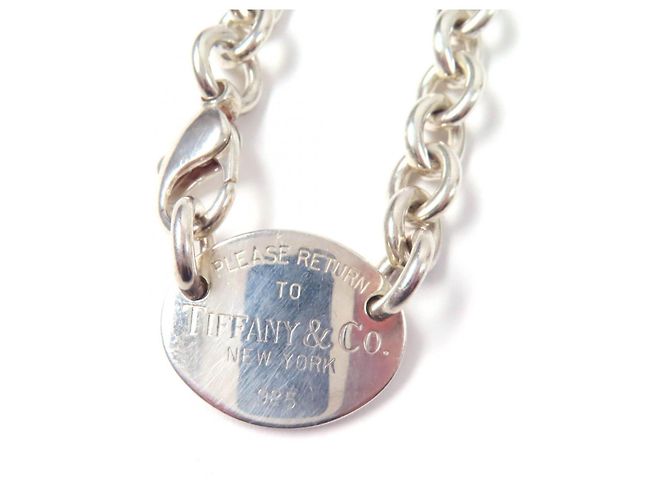 Tiffany & Co Collana tag ovale SV925 Tiffany&Co. Argento - vista 6