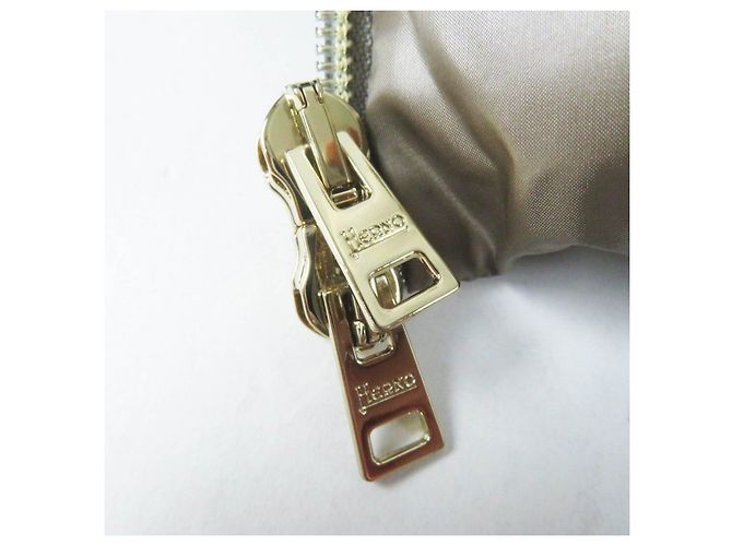 Autre Marque Abrigo de Lana y Nylon Herno PI0983D Beige Gris - vista 8