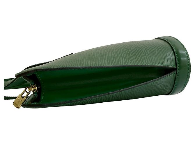 Bolsa de mão Louis Vuitton Saint Jacques em couro Epi Verde - vista 6