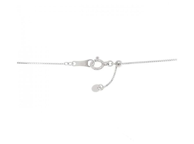 Autre Marque Collana di diamanti K14WG K18WG Argento - vista 5