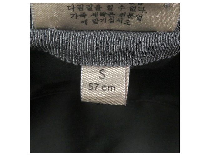Gucci Off The Grid Nylon Baumwoll Bucket Hat Braun Grau - Ansicht 7