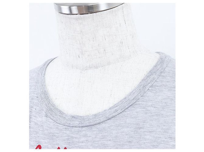 Autre Marque Camiseta de algodón MOUNTAIN CREW Dsquared2 Castaño Roja Azul Gris - vista 2
