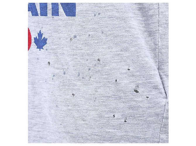Autre Marque Camiseta de algodón MOUNTAIN CREW Dsquared2 Castaño Roja Azul Gris - vista 9