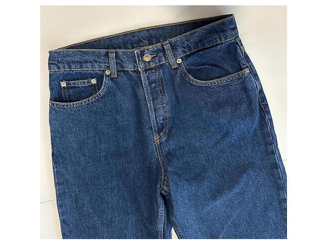 Jeans Sandro in cotone blu taglio dritto - vista 4