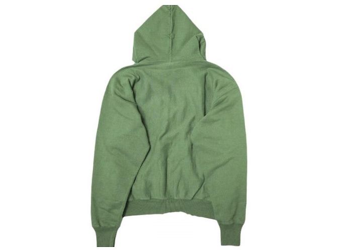 Autre Marque HOODIE LOGO Saint Michael - Sudadera de mezcla de algodón Verde - vista 2